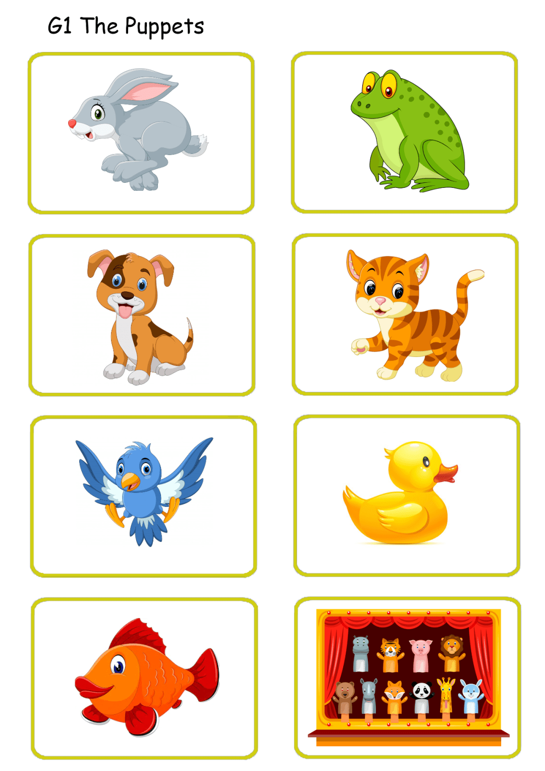 海尼曼g1 "听说读看" | 47. the puppets