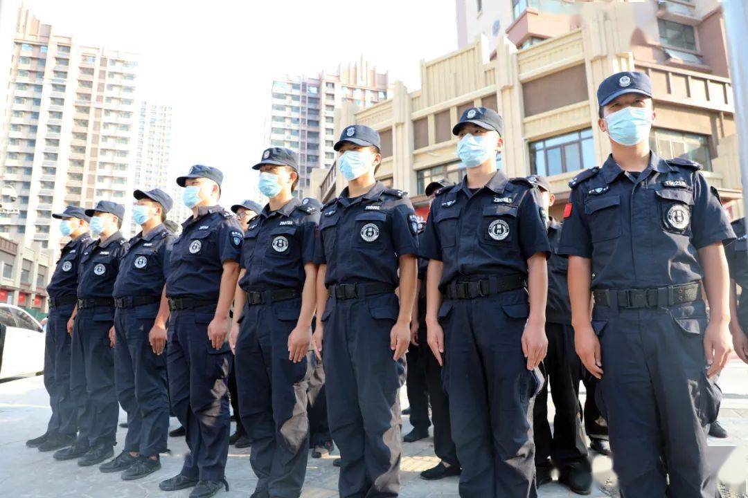 忠诚奉献圆满完成勤务现场安保任务