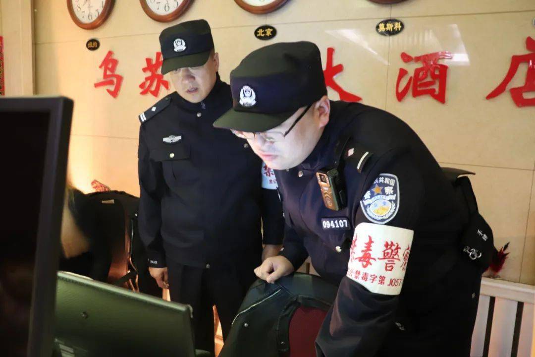 双鸭山市饶河县公安局禁毒大队在双节来临之际持续开展整治毒驾吸毒