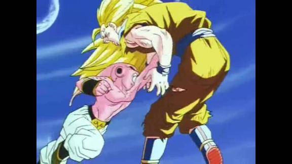 七龙珠剪辑超三孙悟空vs原始小布欧