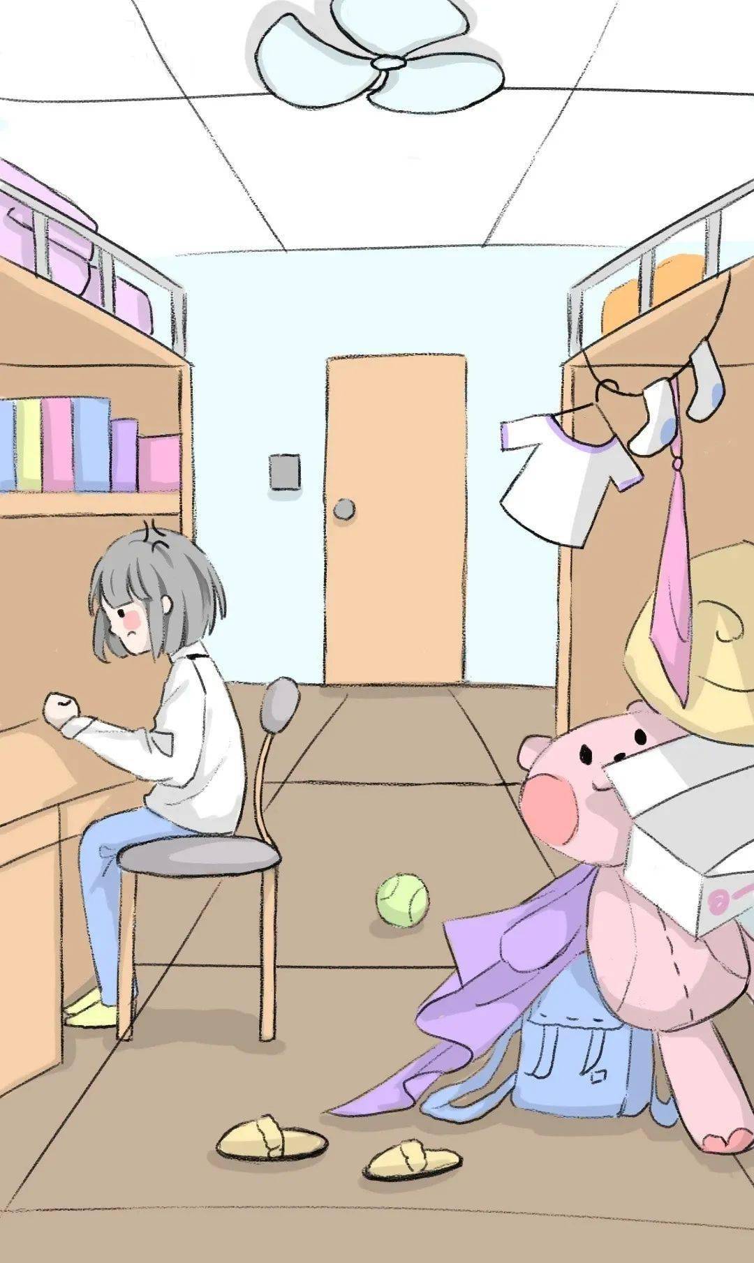 小学工拍了拍你,并发送一份"室友相处指南"