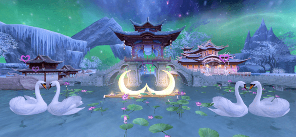 同赏一轮诛仙月仙友们想好和谁一起看了吗