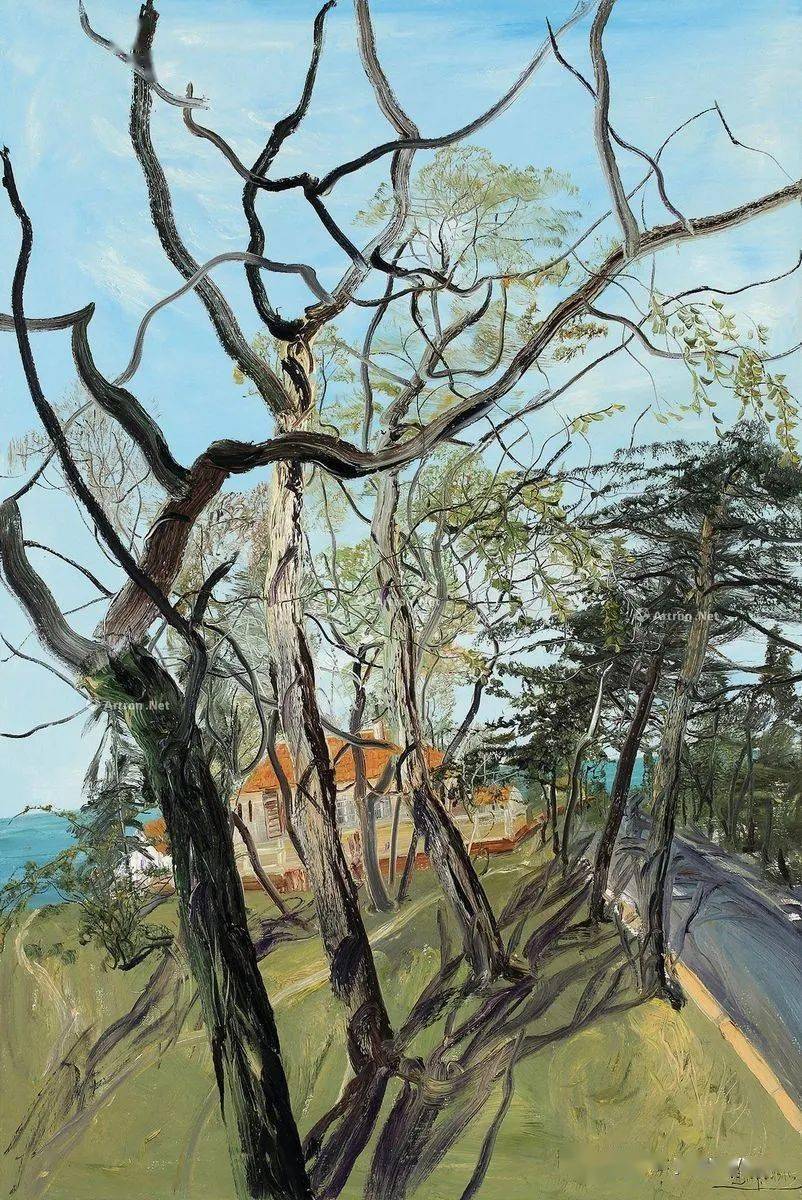 油画风景知识——树干,树枝应该怎样画?
