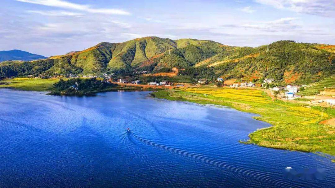 大海子水库位于凉山州会理县黎溪镇境内,是茶马古道和川滇文化的结合