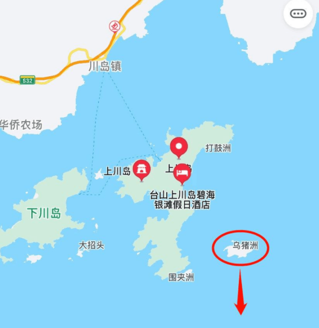 川岛镇地图图片