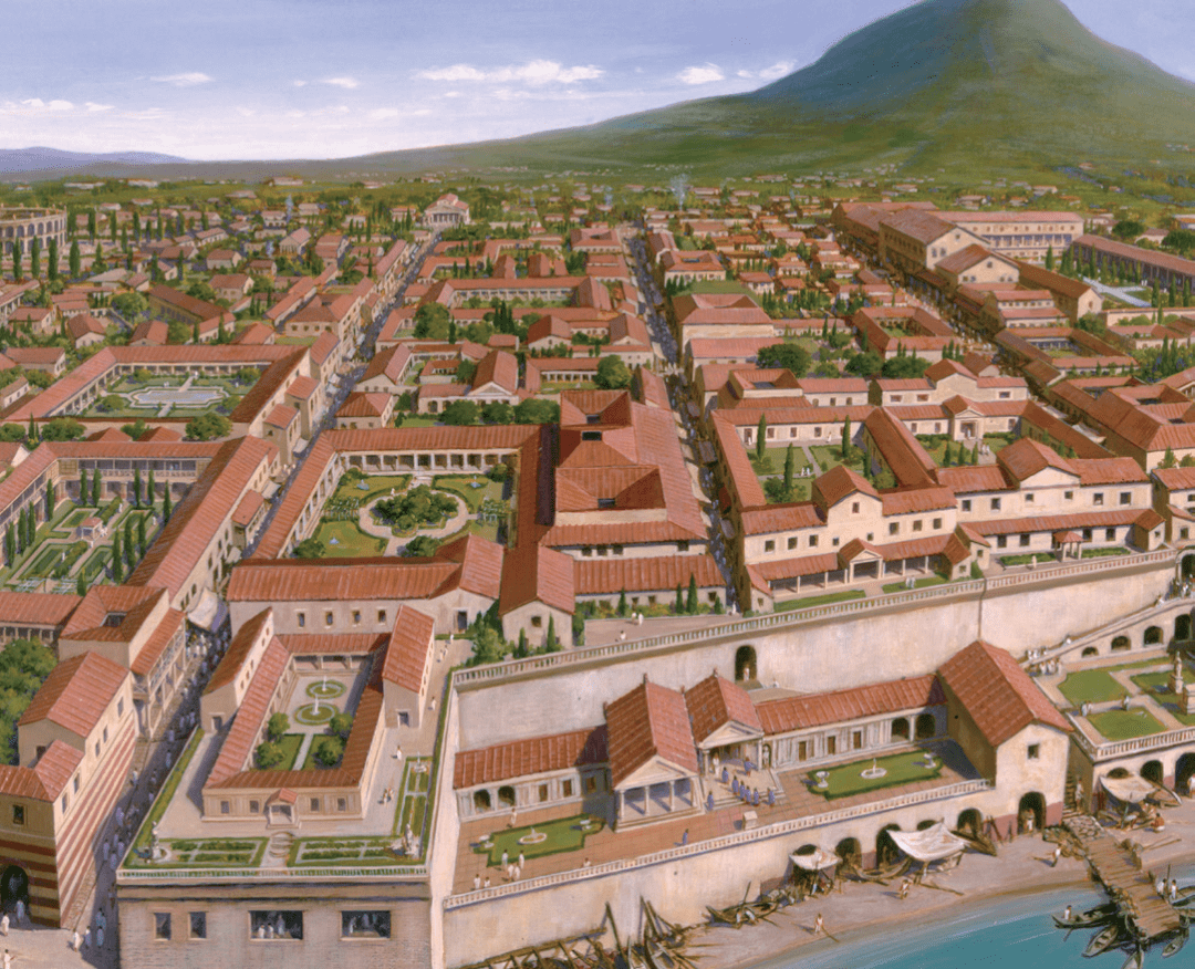 火山之下的庞贝古城揭秘被冻结于时光中的人