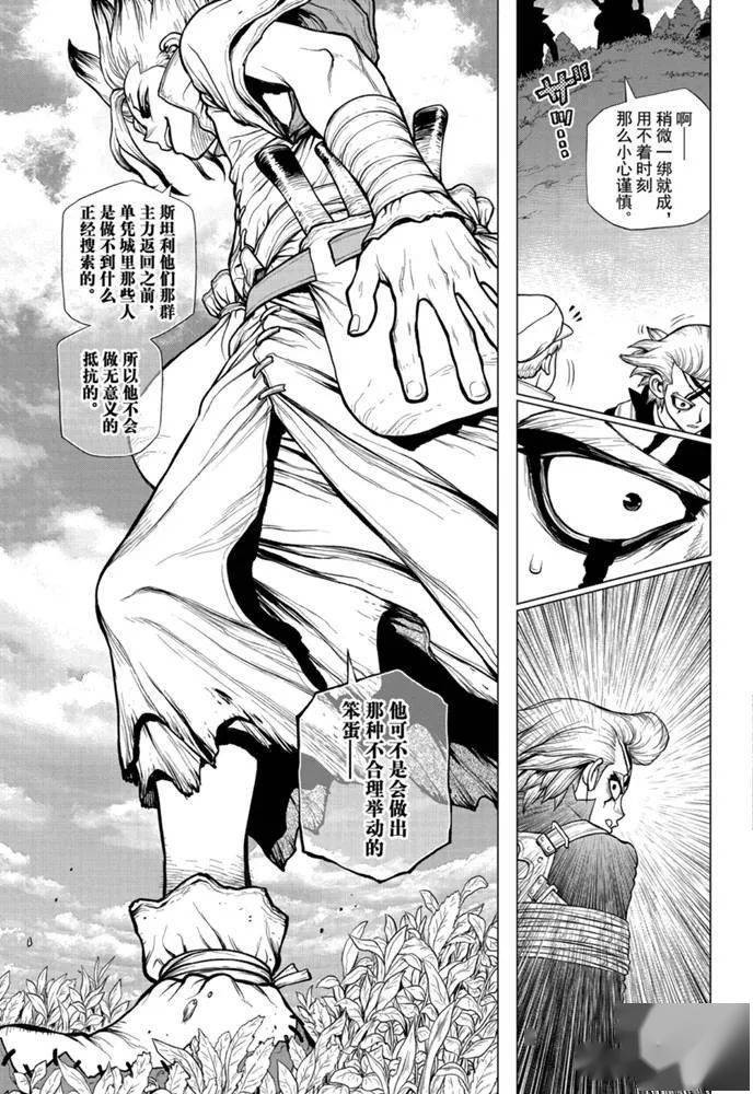 石纪元漫画第168话100万人的玉米都市