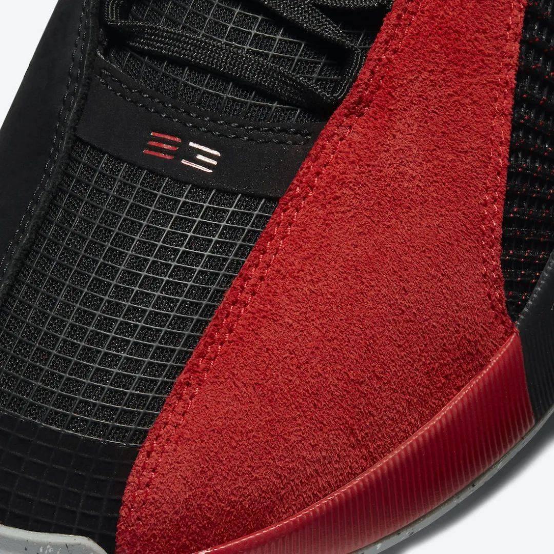 帅气的黑红配色来了武士配色aj35即将发售