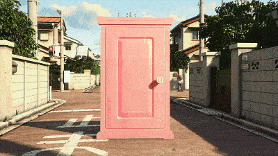 惊呆了珠海这个地方竟然出现了任意门