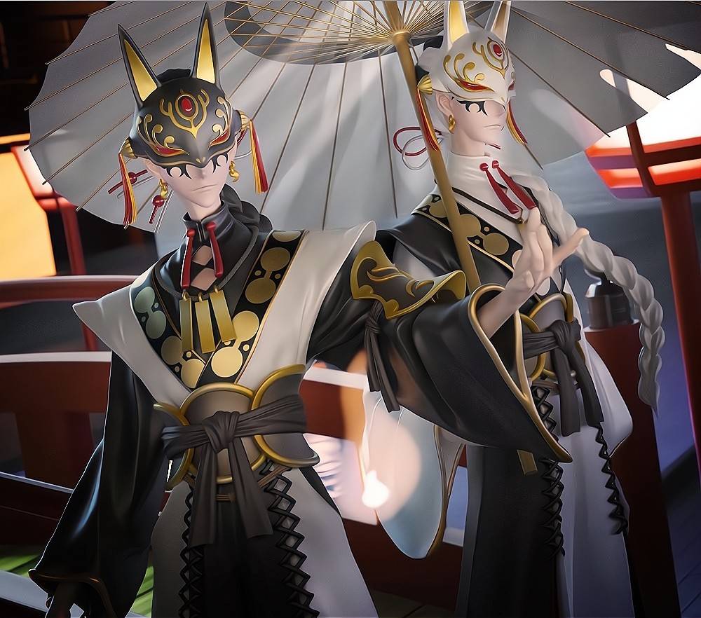 第五人格日本网友根据官图自制百鬼夜行主题手办成品太帅了