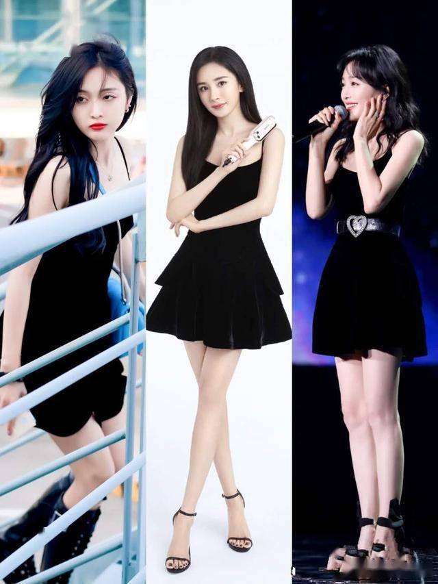 黑色高跟鞋驾驭出通勤风与性感风?看看杨幂吴宣仪怎么穿