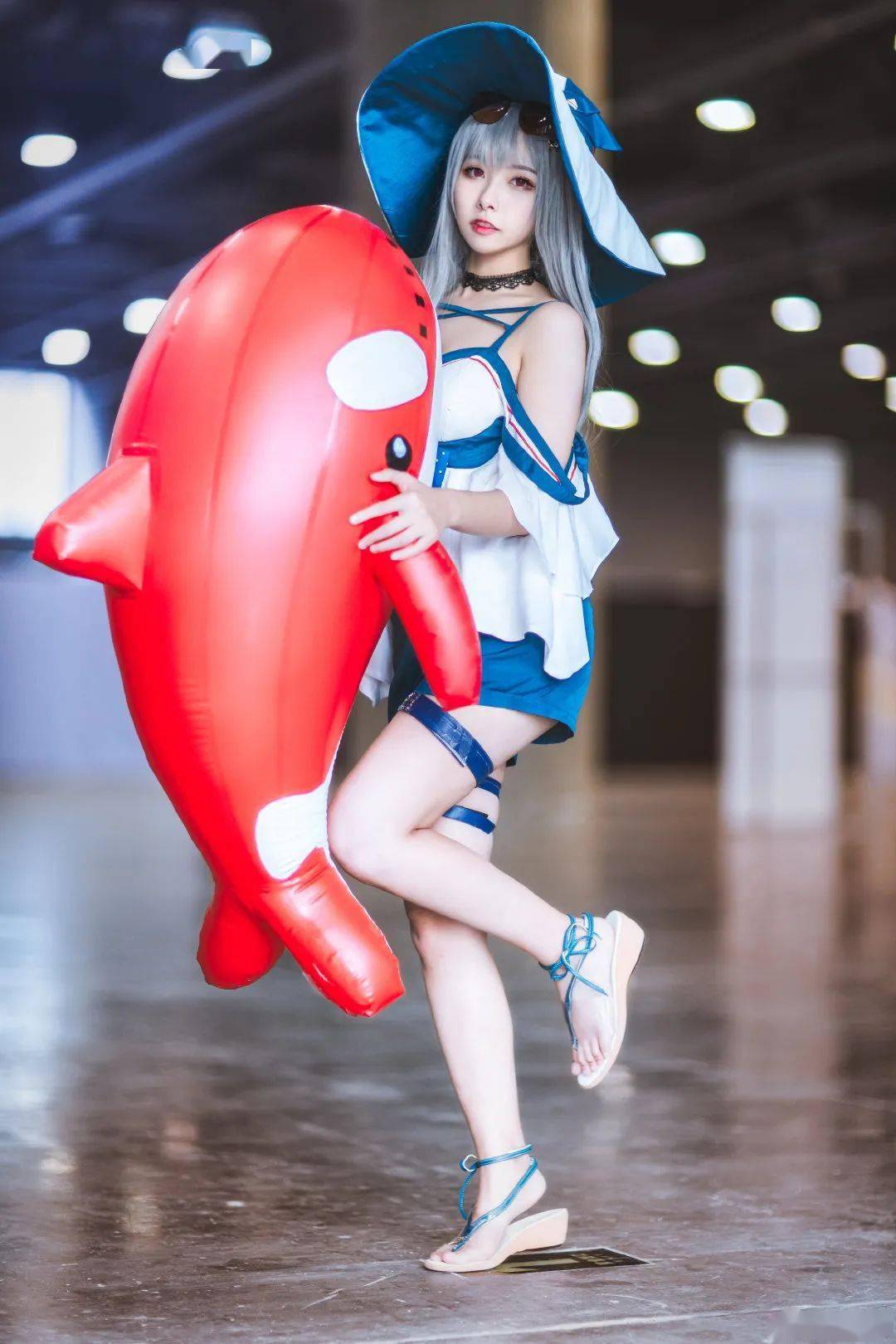 精选cos | 《明日方舟》斯卡蒂_手机搜狐网