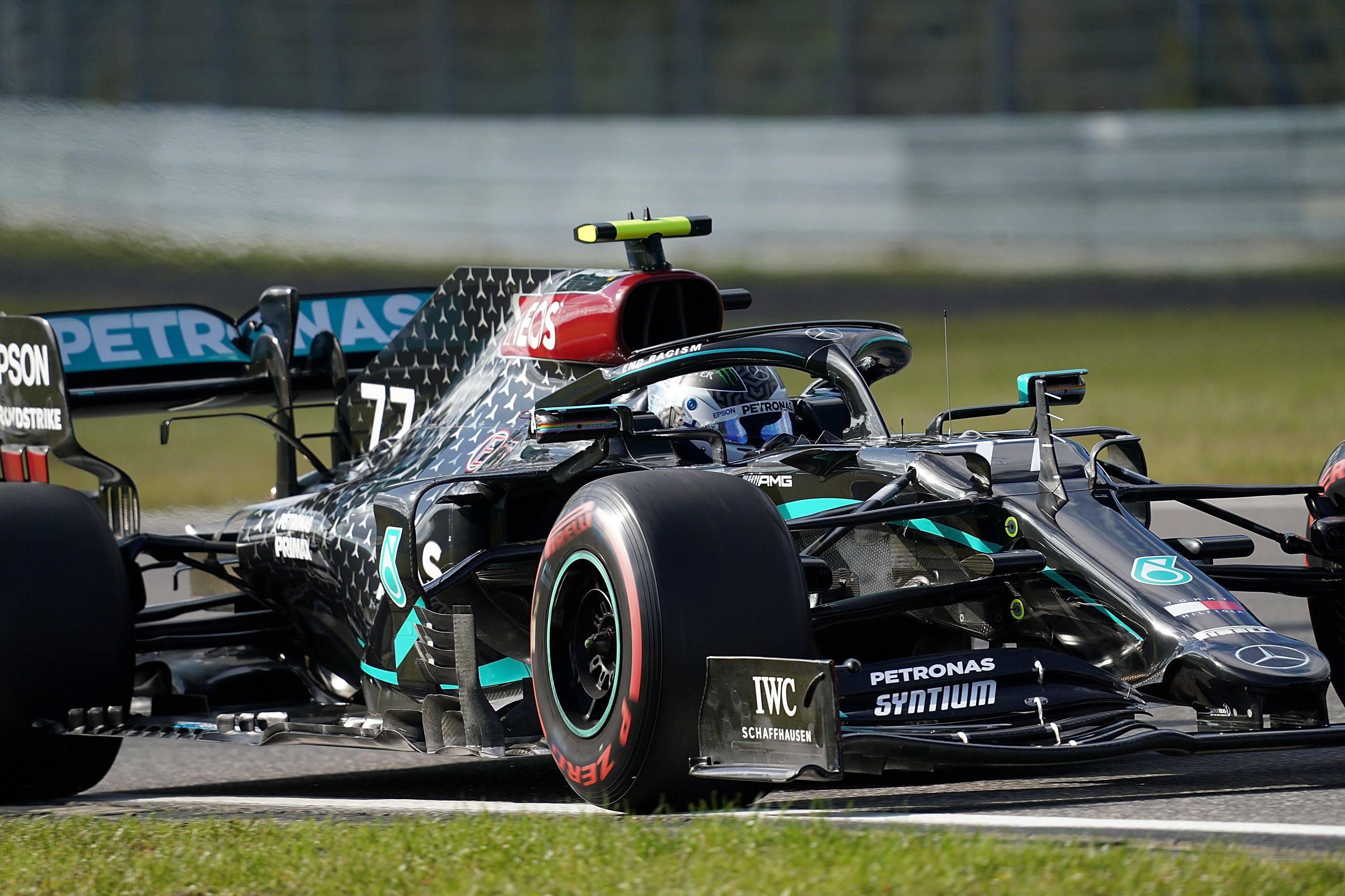 赛车f1大奖赛德国站博塔斯抢得杆位