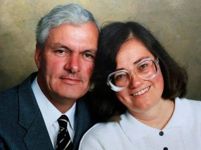 豪斯与妻子珍妮特 1994年