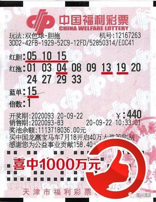 【中奖】"幸运女神"购福彩双色球 胆拖投注中千万大奖_马女士