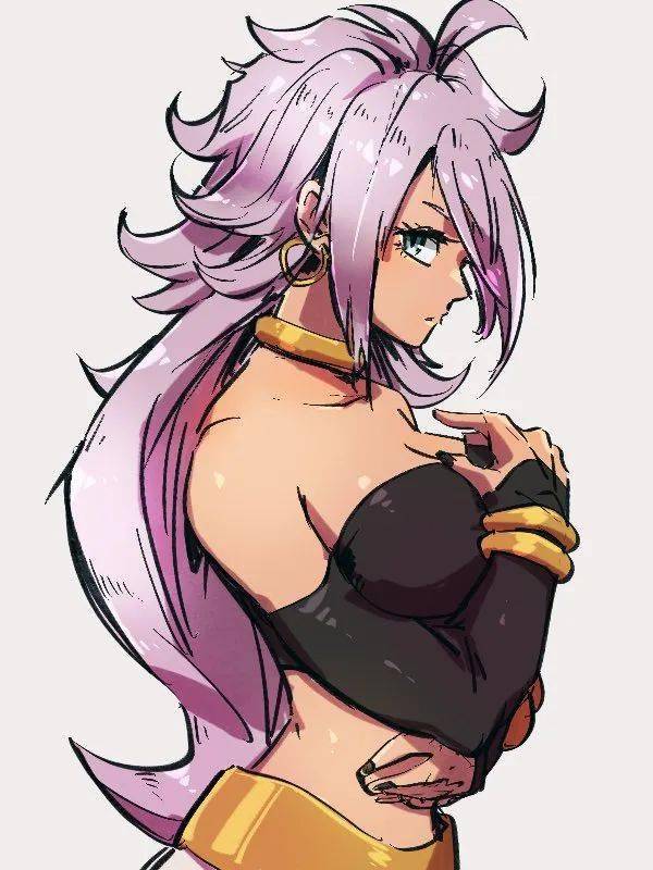 龙珠图集:人造人21号登场,与18号相比谁更美?