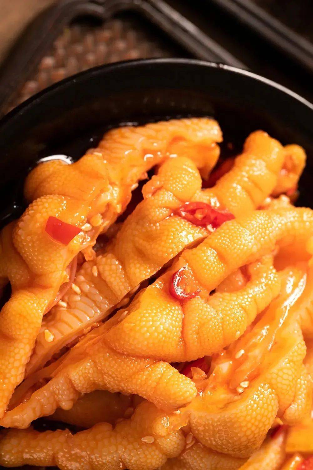 美食网红柠檬无骨鸡爪15天短保健康无添加冷链锁鲜纯手工剔骨肥美有