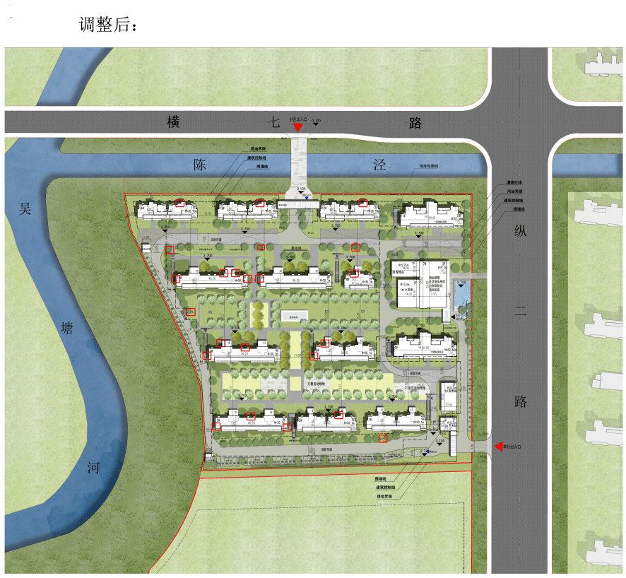 速看太仓城厢两个住宅项目有变化了规划建筑调整
