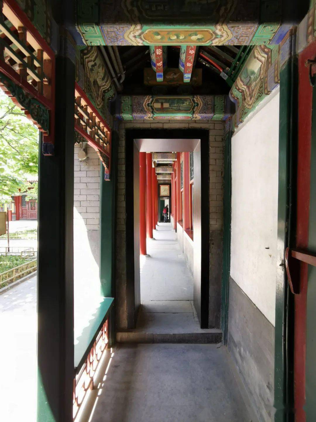 微观古建北京地区古建筑的廊门筒子的几种构造做法