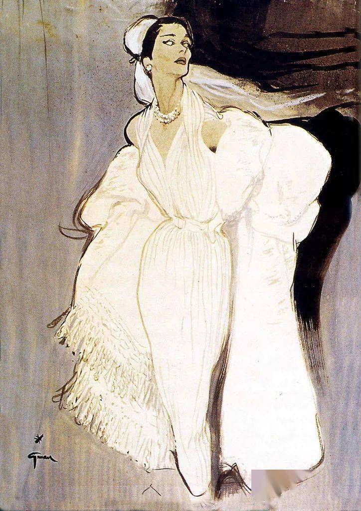 christiandior迪奥设计手稿曝光设计师笔下的复古年代