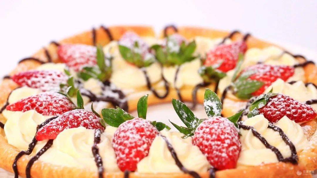 花环泡芙diy隔着屏幕就能闻到甜味儿