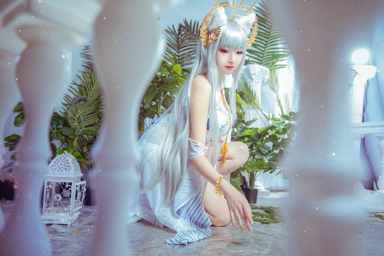 明日方舟白金灿阳朝露cosplay