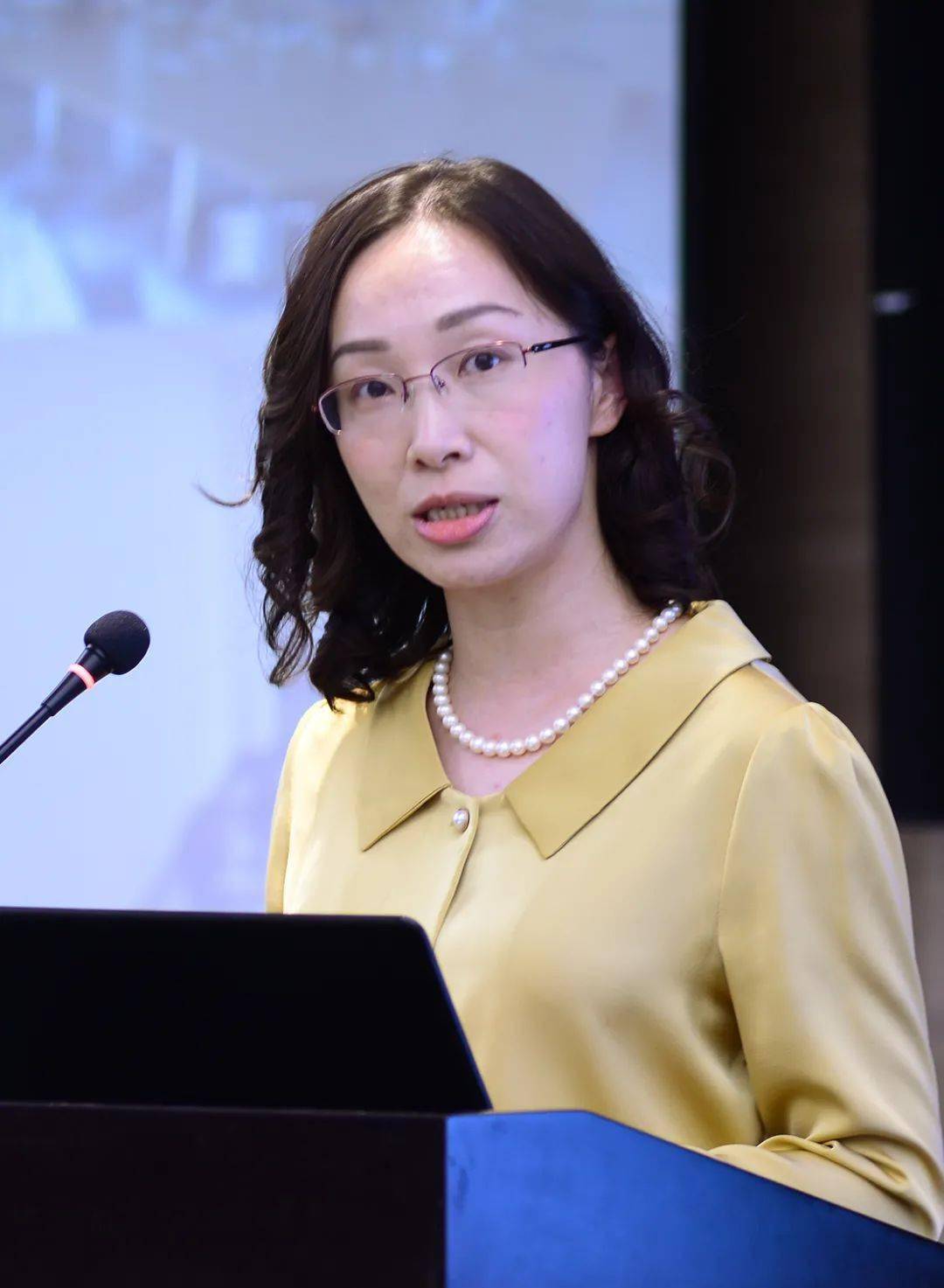 上海医药总监,运营管理部总经理张琳做集团2019年整体精益工作回顾,并