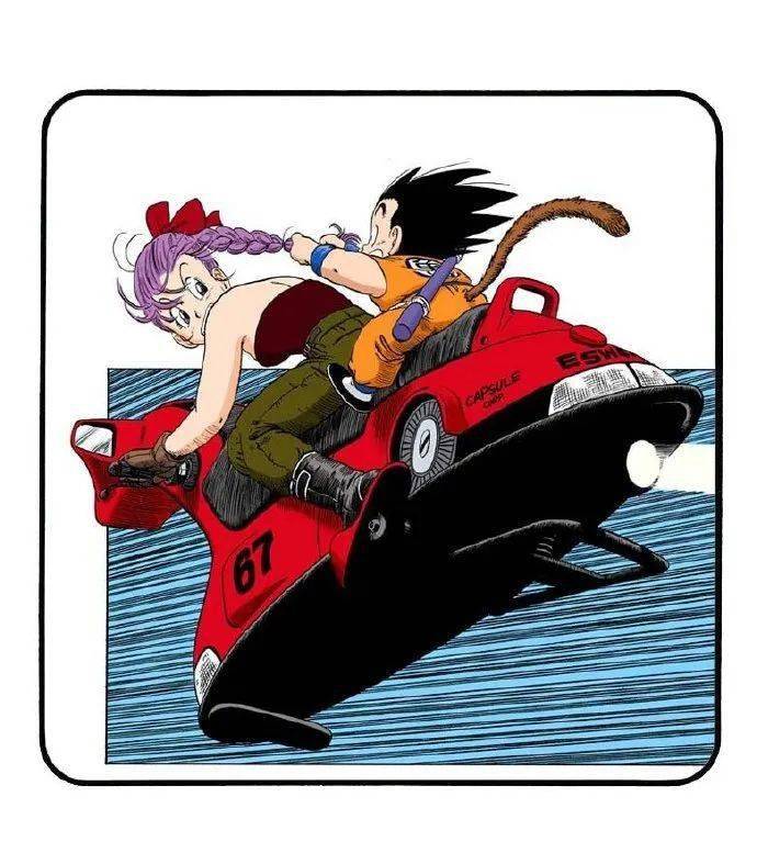 龙珠图集:悟空与布玛,第一男女主角!