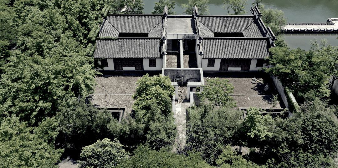 空研所pxd庭院景观心间的一面湖水