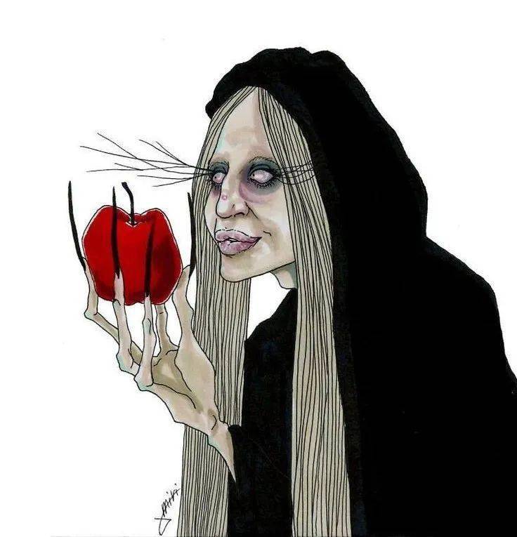 叫喧式的哥特风潮无不塑造了一股修长的指甲以及近乎女巫般夸张的造型