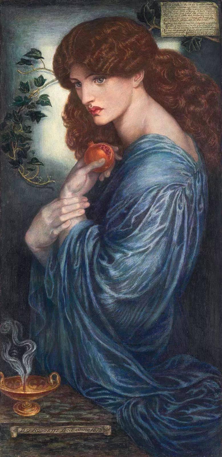 哪个女人不想生命中有个罗塞蒂这样的男人帮自己画像