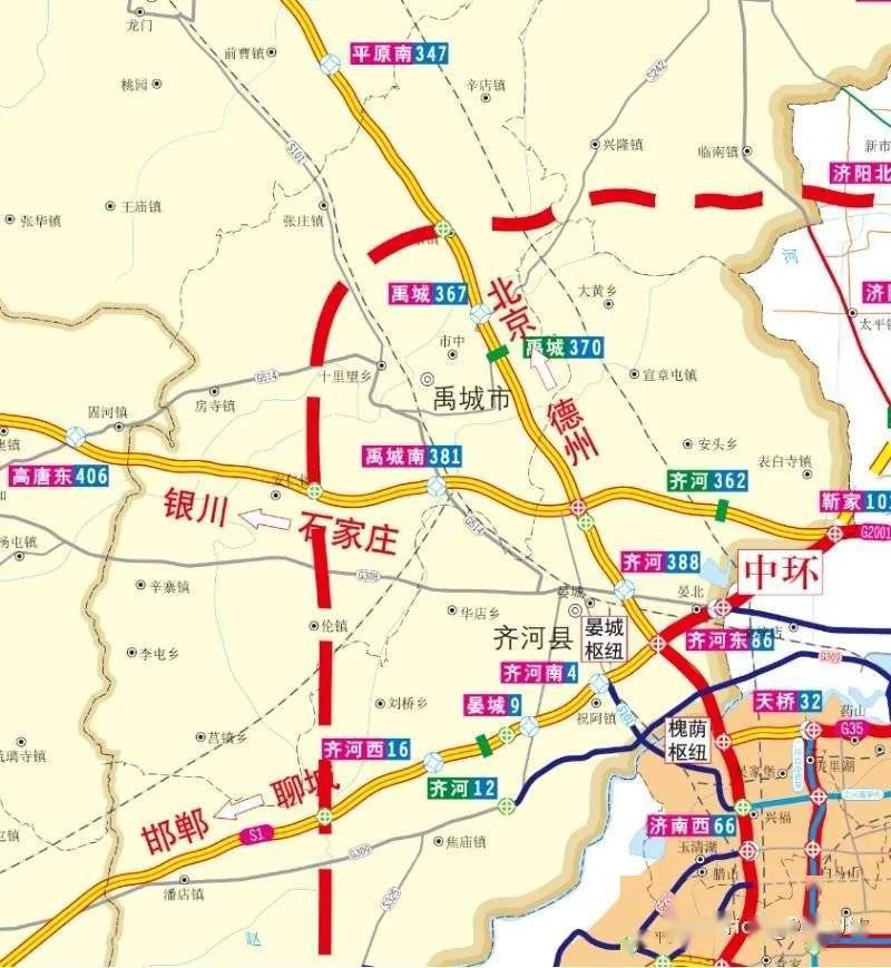 涉及6个村镇59个村土地济南绕城大西环禹城段启动征地啦