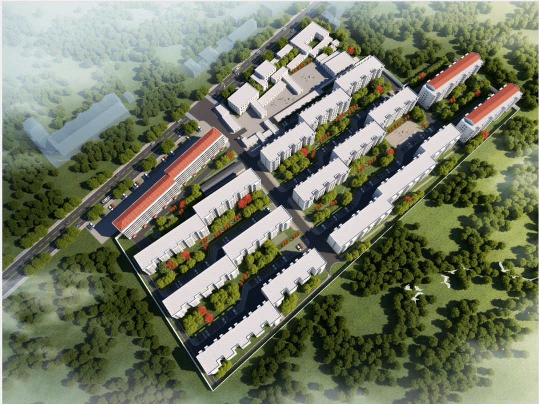 效果图公示大兴这个老旧小区升级改造中