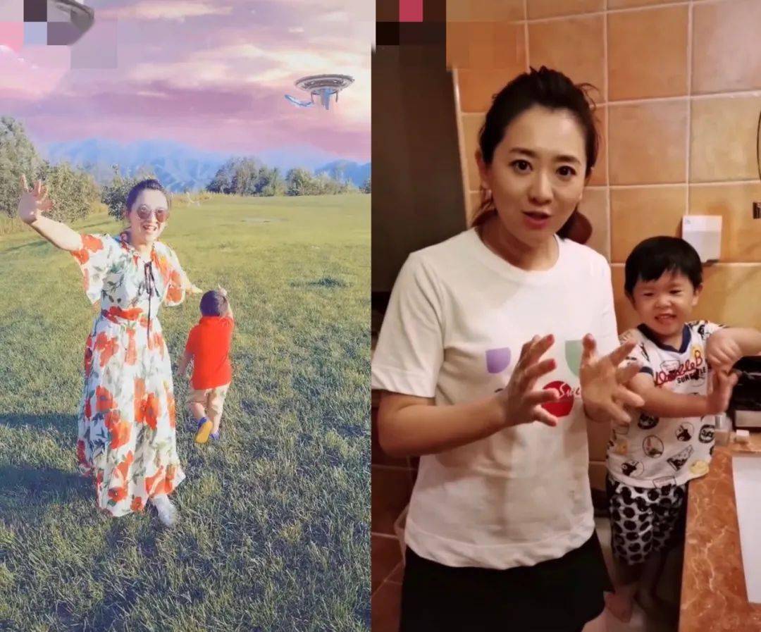 月亮姐姐罕晒娃,儿子小眼睛一点不像妈,抱春妮孩子被误认生二胎