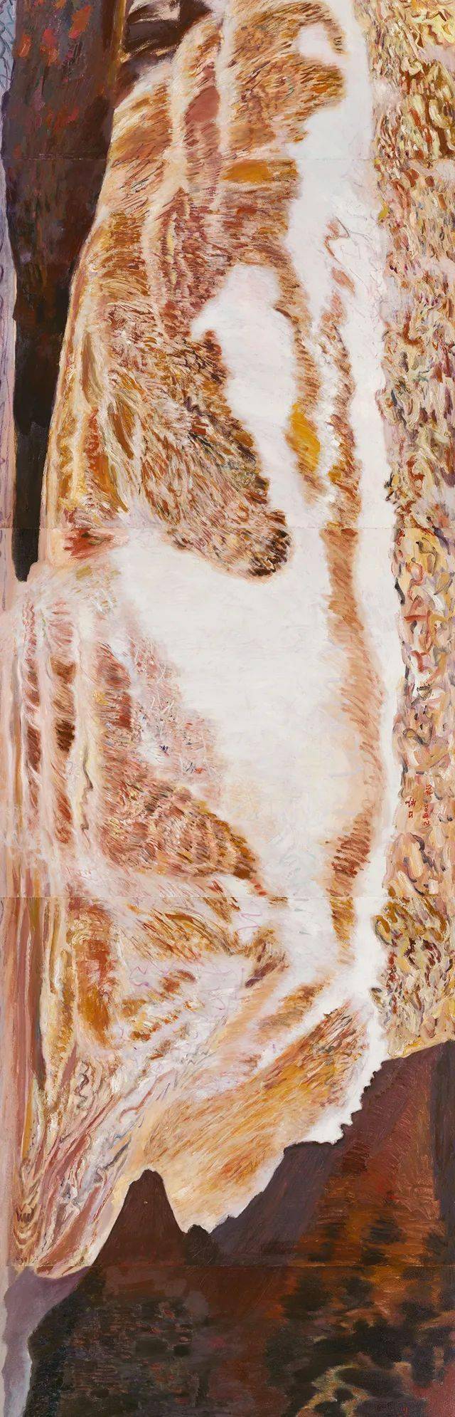 黄河魂赤子心王克举百米油画长卷展作品欣赏