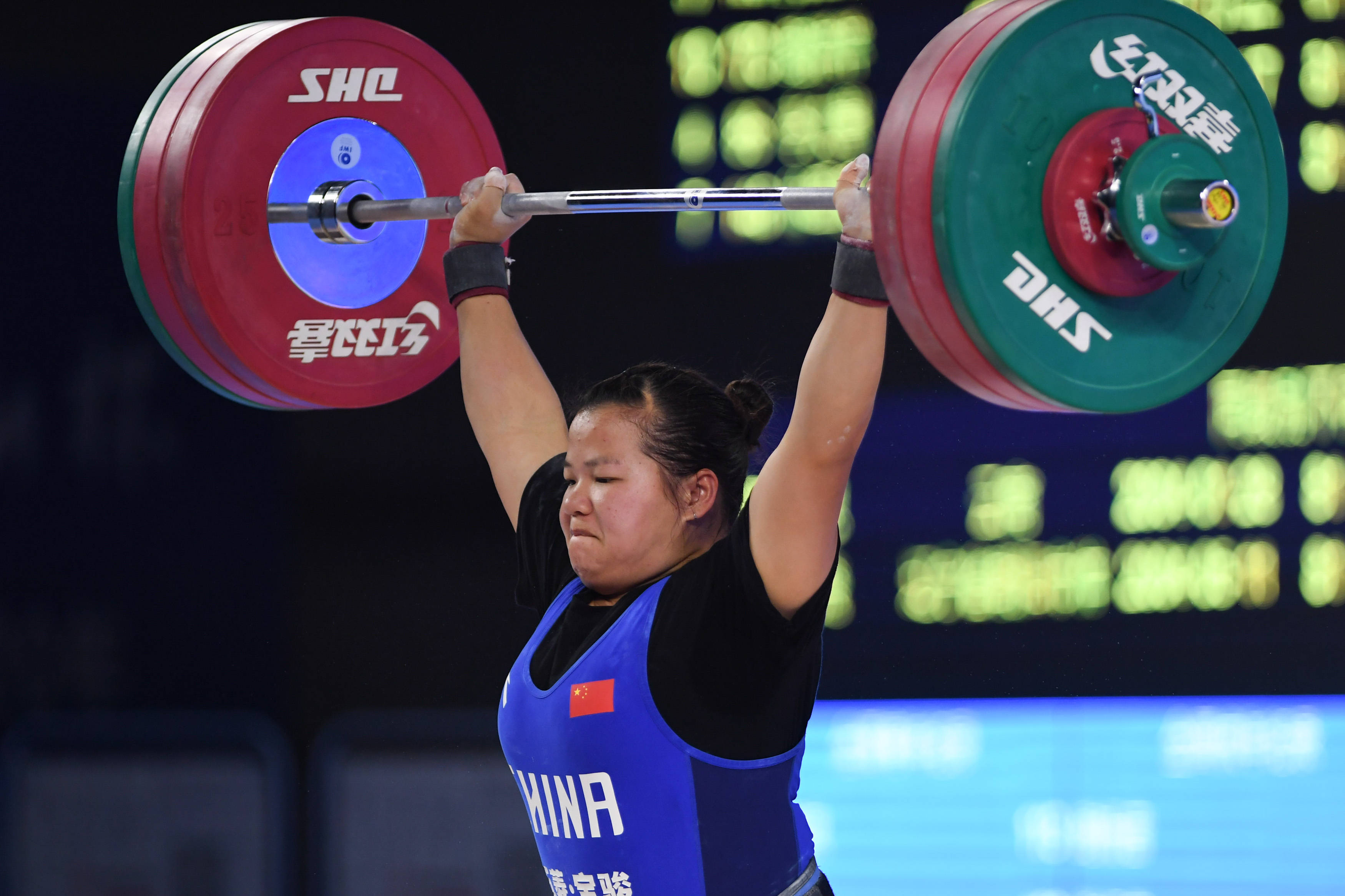 举重全国女子举重锦标赛81公斤级a组赛况