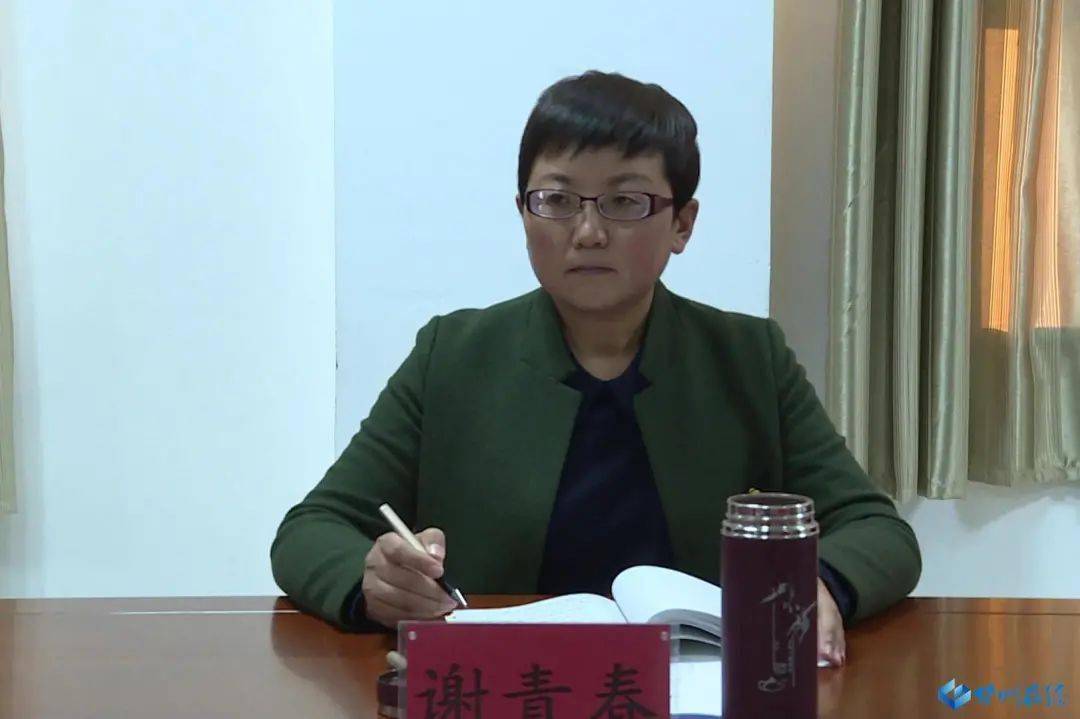 谢青春指出,近年来区委区政府高度重视教育工作,全区教育工作及重点