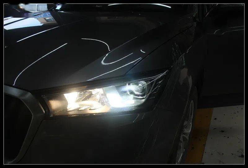 宝沃bx5大灯故障升级龙版led透镜维修升级一步到位