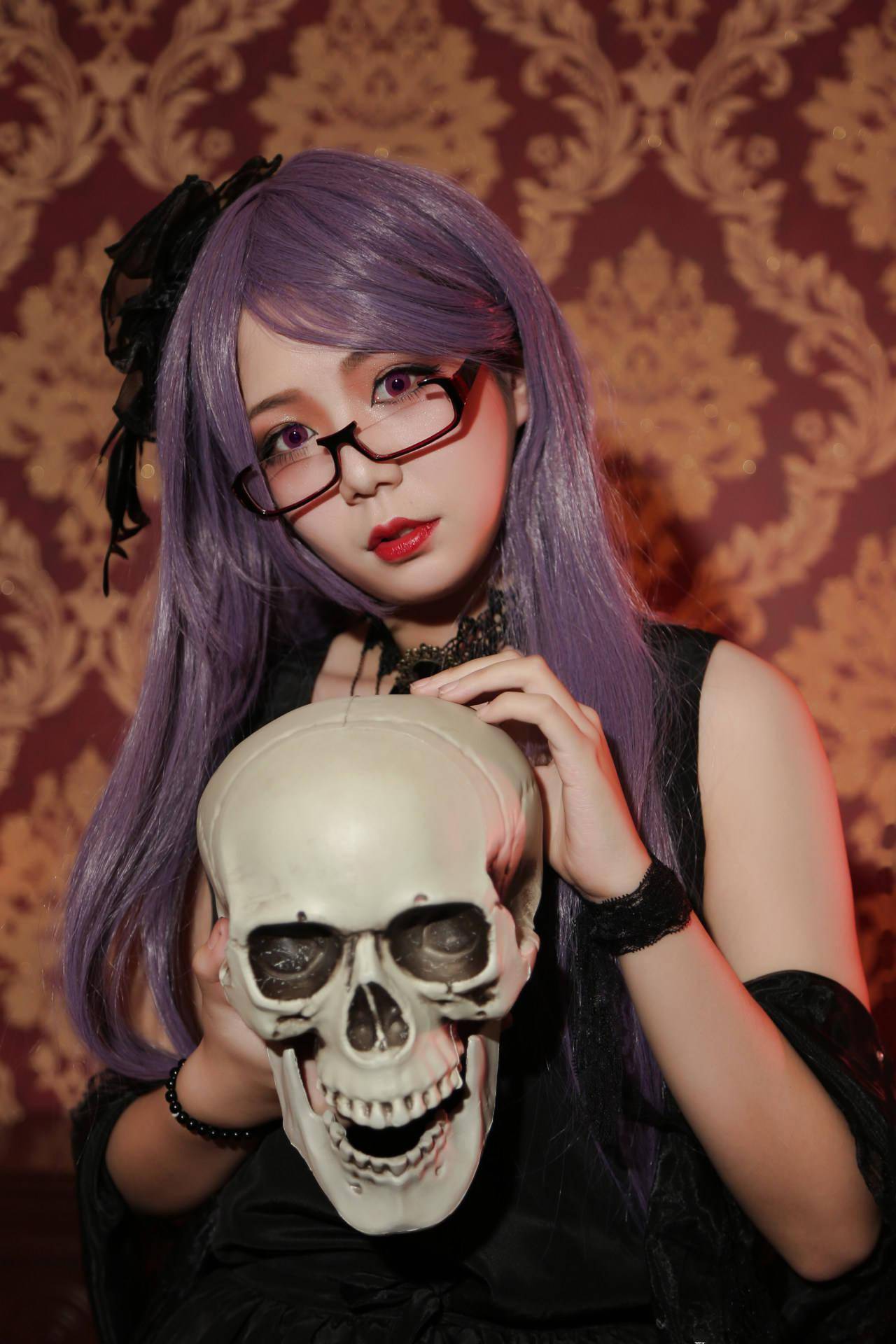 神代利世黑礼服cosplay