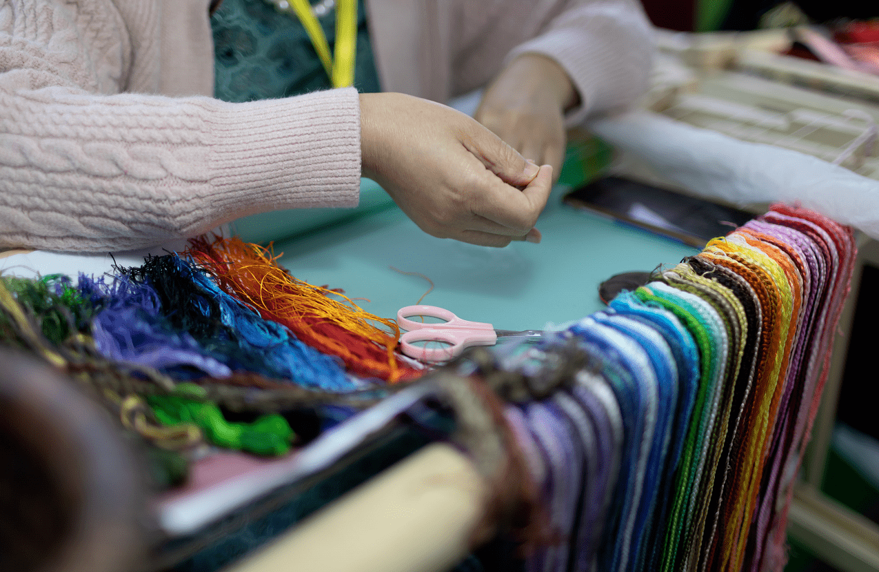 这场大赛,"裸眼3d"刺绣作品,百万元镇店之宝齐亮相