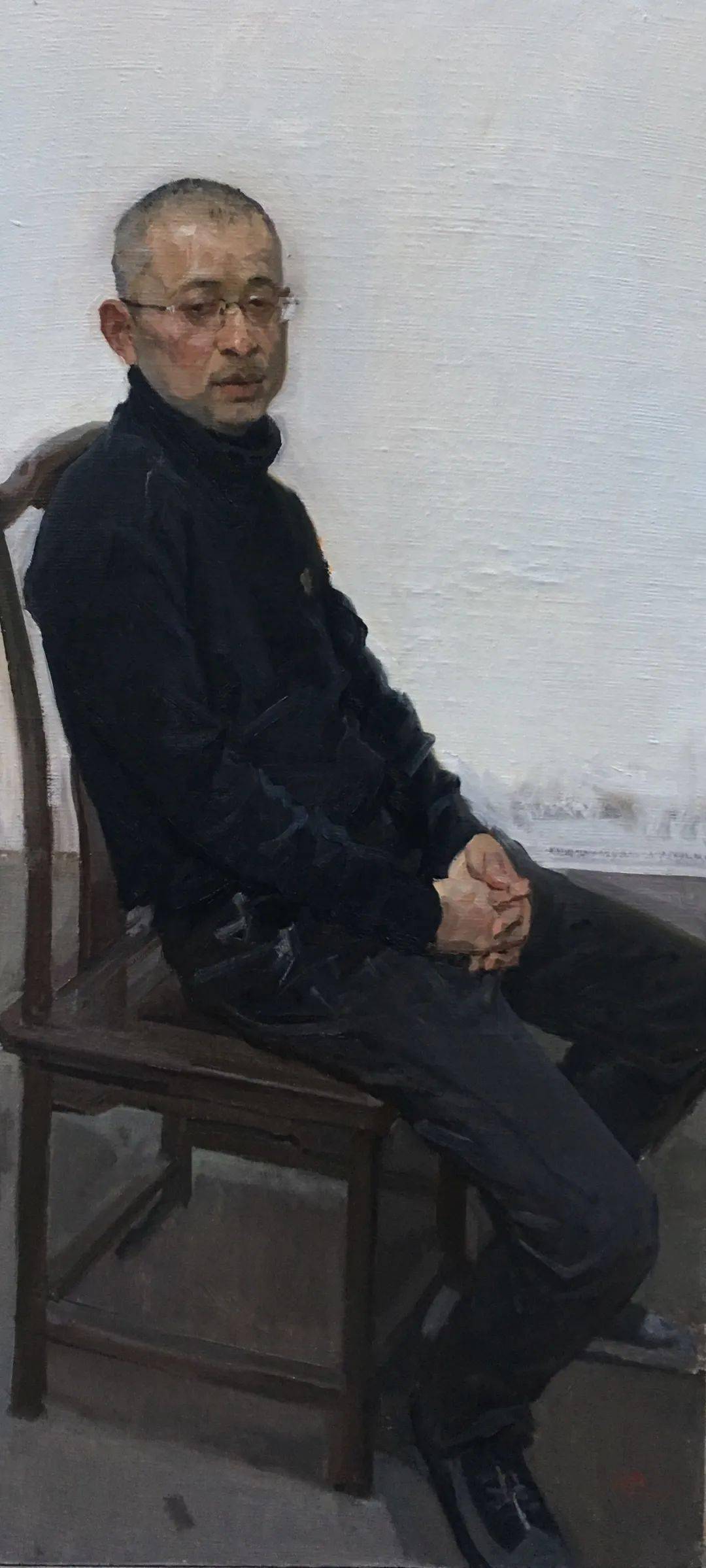 中国美院油画系主任封治国肖像系列作品