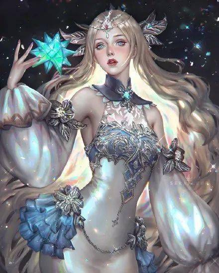 马克笔手绘一组绚丽女生头像太好看啦美到炸裂