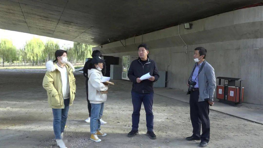 孙赫督导检查我县省级文明城市创建工作