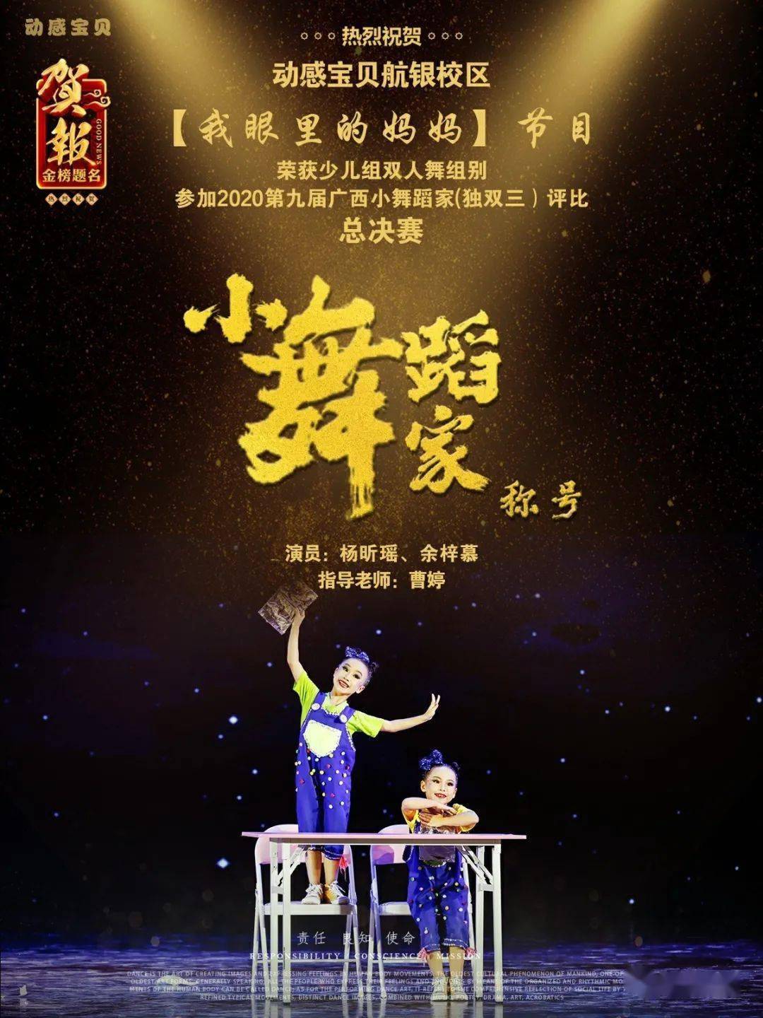 动感之星舞动八桂动感小超人们总决赛之旅完美归来