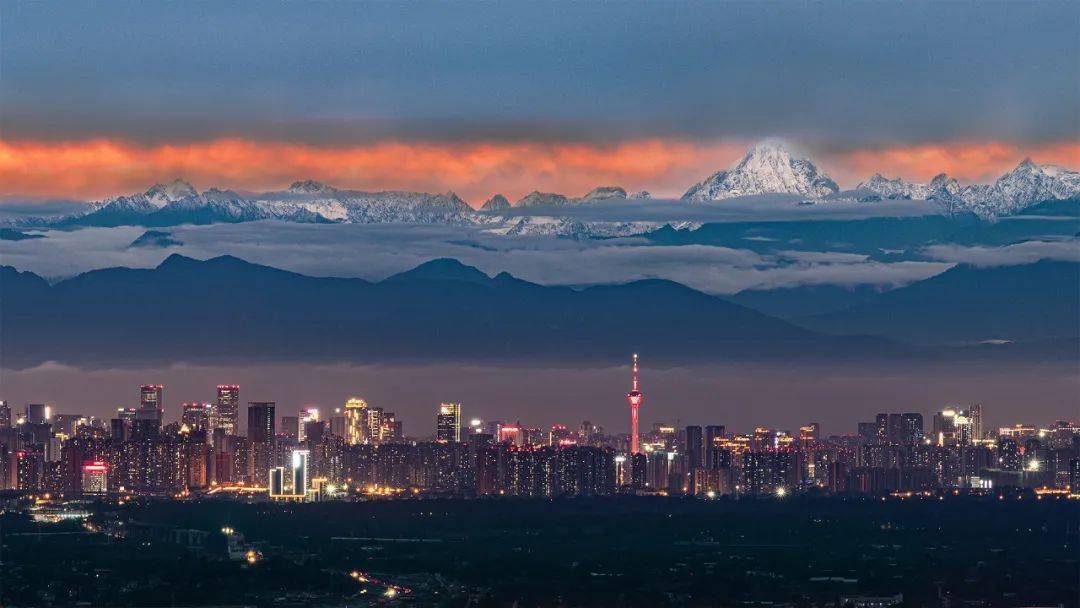 环保视线有一种生活方式叫在成都遥望雪山