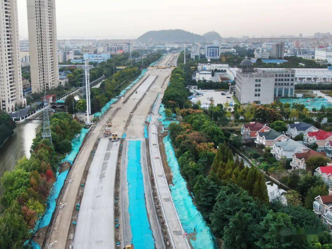 双向六车道景观宜人南通市区这条主干道即将华丽变身