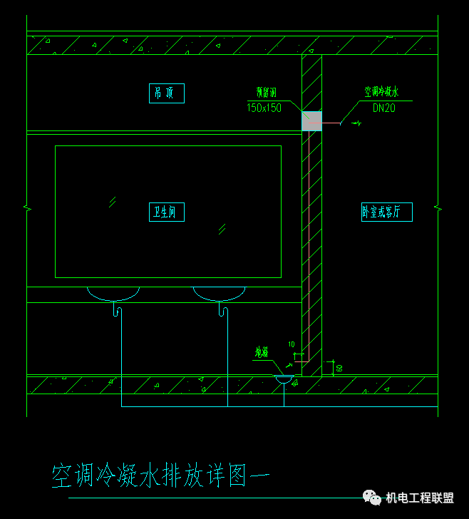 36款通风空调节点大样图 