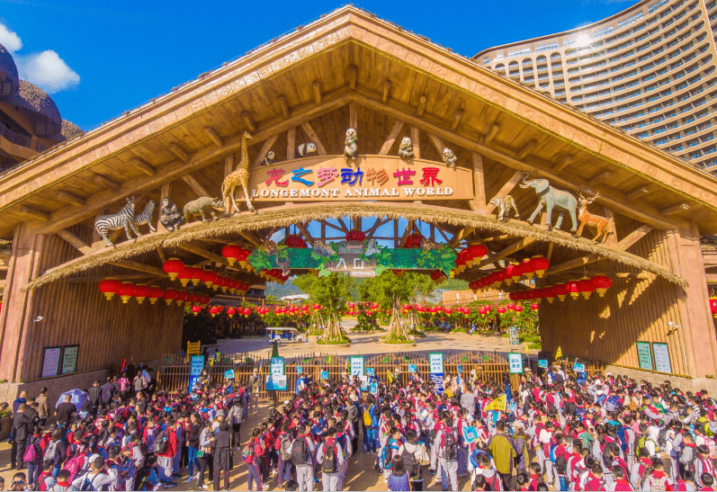 龙之梦动物世界幼儿园小可爱上新小金虎小棕熊小狮子萌倒你了没