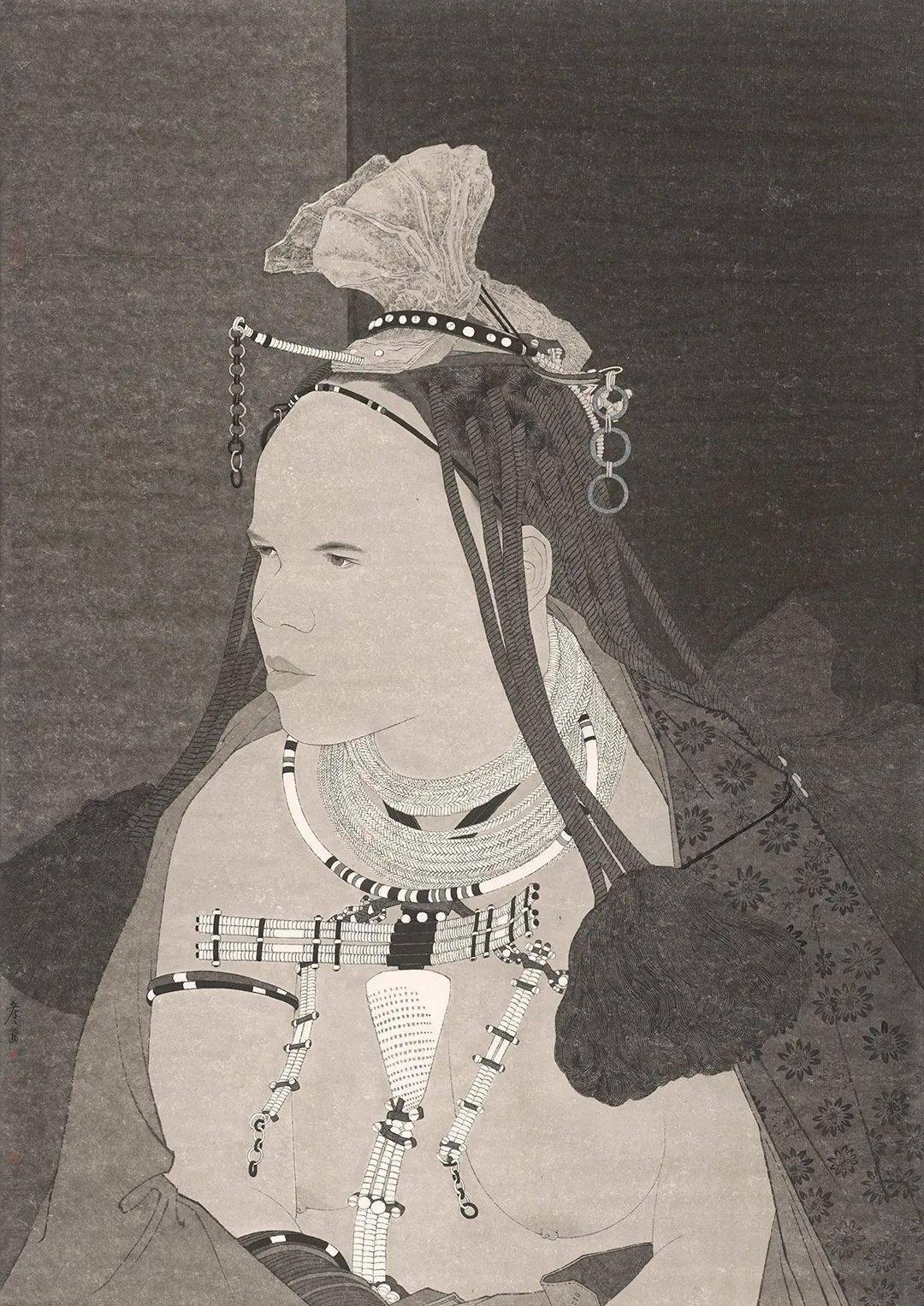 南画大承民国诗意之詹勇