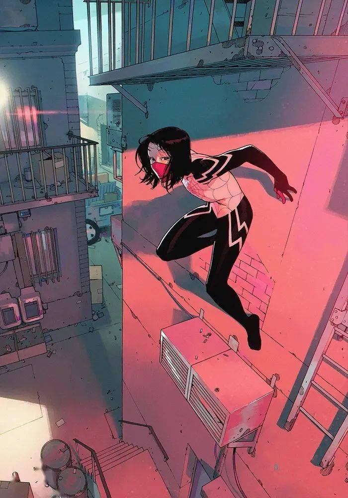 美漫美图赏五十度黑同样的色调下肃穆的蝙蝠侠欢脱的死亡女神